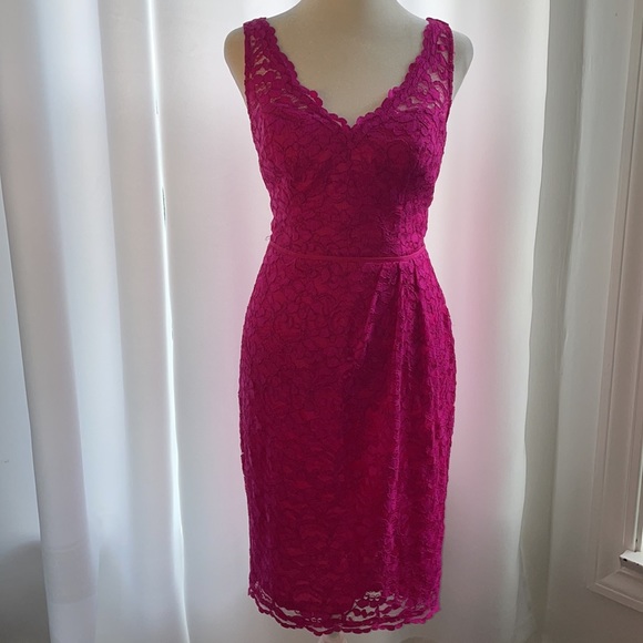 David’s Bridal Formal Lace Dress - Picture 3 of 10